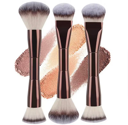 3-Piece Makeup Brush Set – Foundation, Blush & BB Cream Brushes