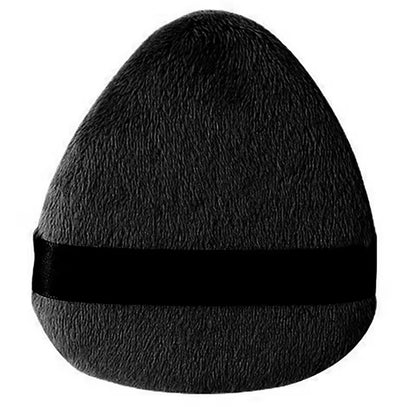 Large Velvet Triangle Powder Puff – Soft Cosmetic Makeup Tool