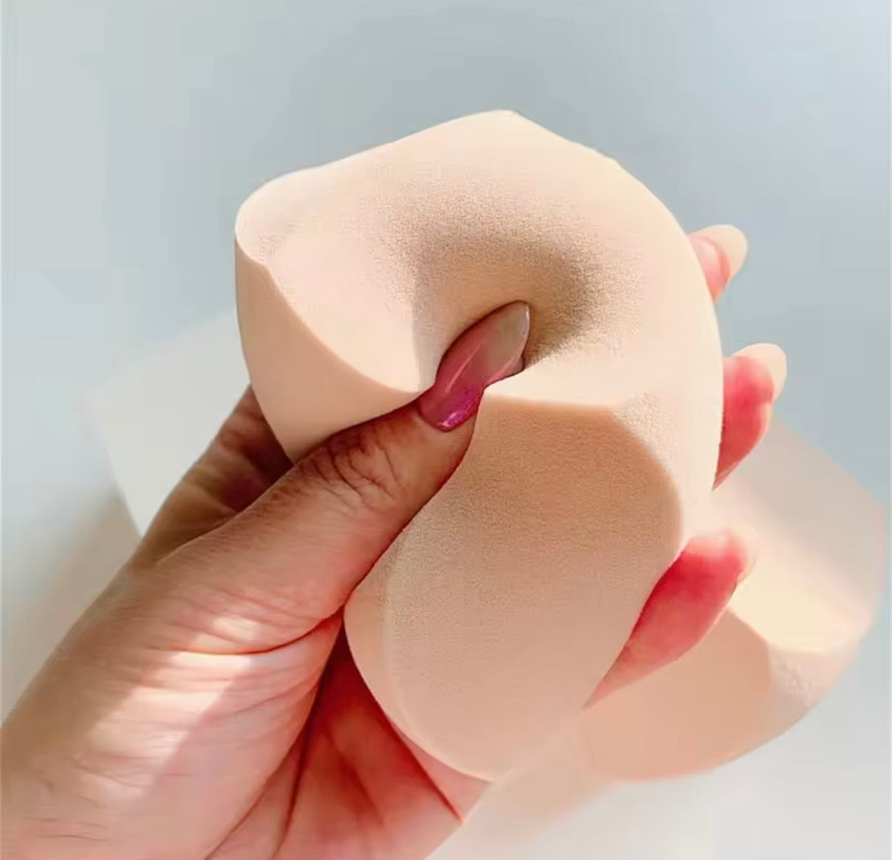 3-Piece Luxe Makeup Sponge Set – Seamless Foundation Finish