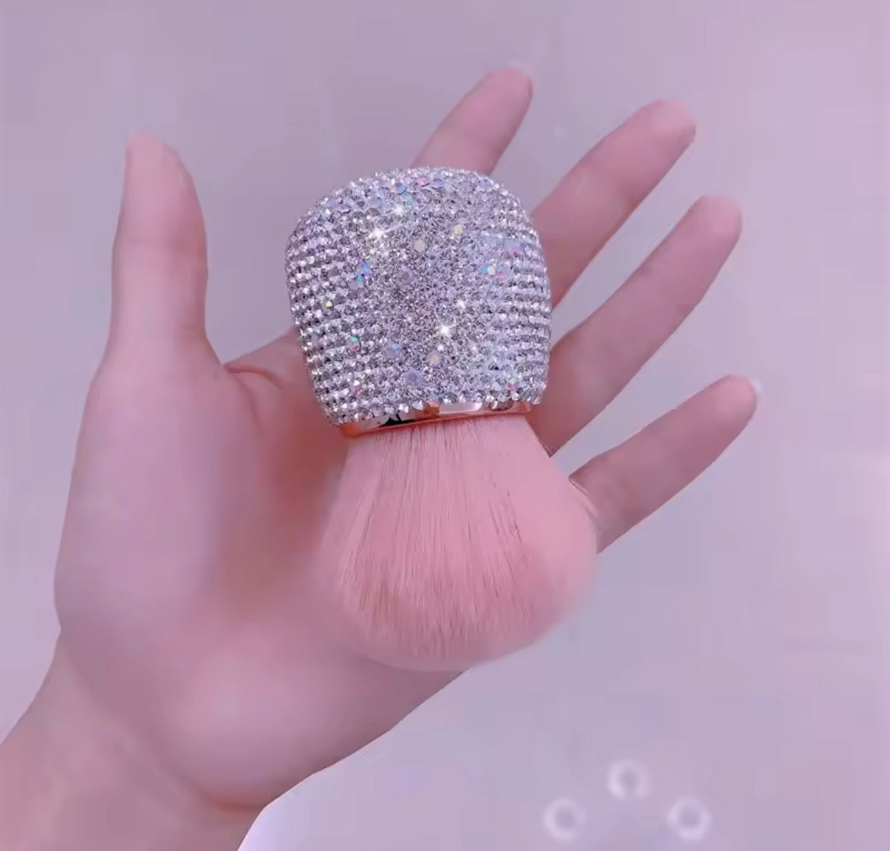 Diamond Handle Soft Makeup Brush for Powder, Blush & Foundation