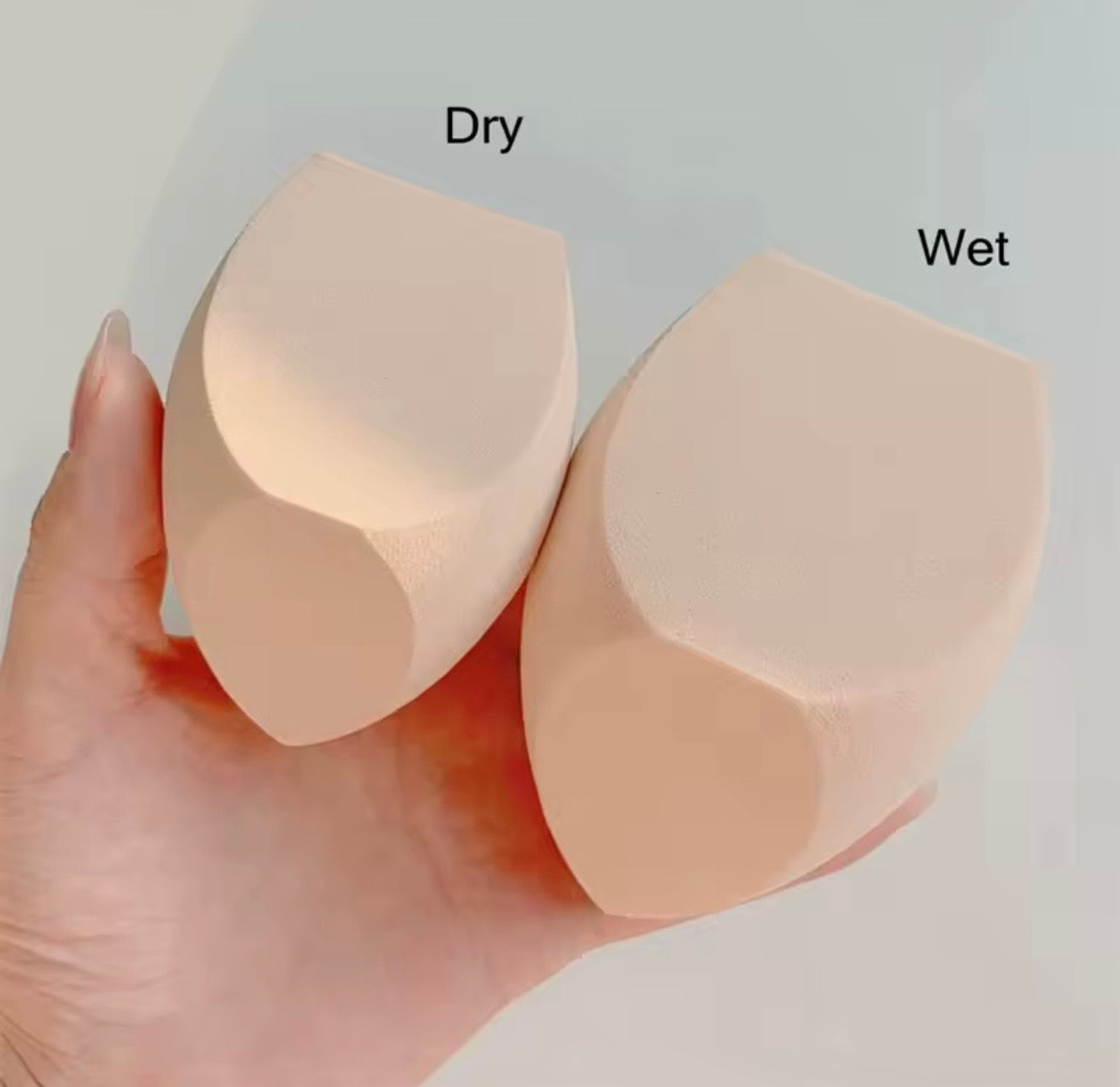 3-Piece Luxe Makeup Sponge Set – Seamless Foundation Finish