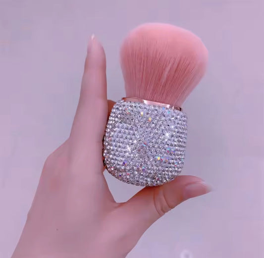 Diamond Handle Soft Makeup Brush for Powder, Blush & Foundation