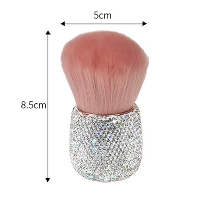 Diamond Handle Soft Makeup Brush for Powder, Blush & Foundation